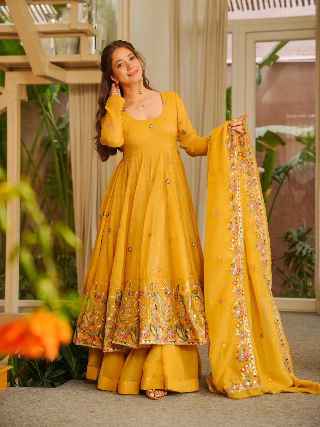 PREMIUM READYMADE ANARKALI SUIT SET
