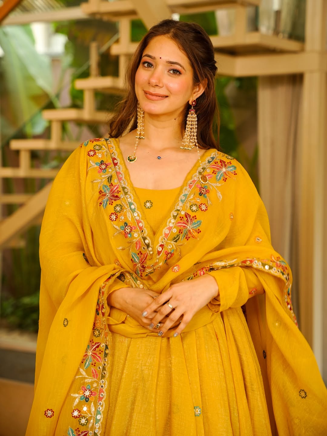 PREMIUM READYMADE ANARKALI SUIT SET