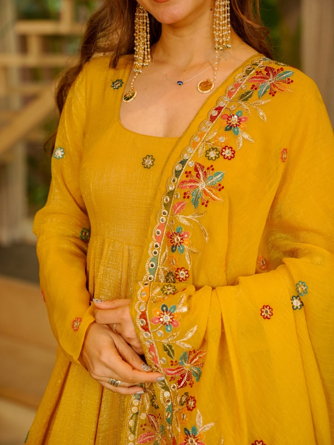 PREMIUM READYMADE ANARKALI SUIT SET