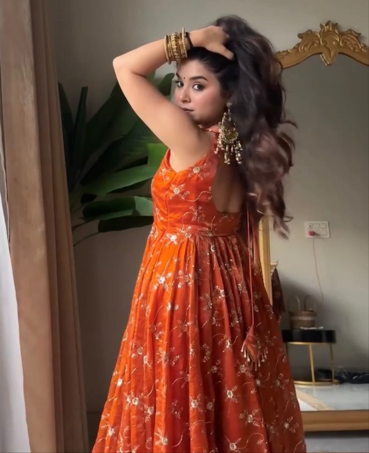 PREMIUM READYMADE ANARKALI SUIT SET