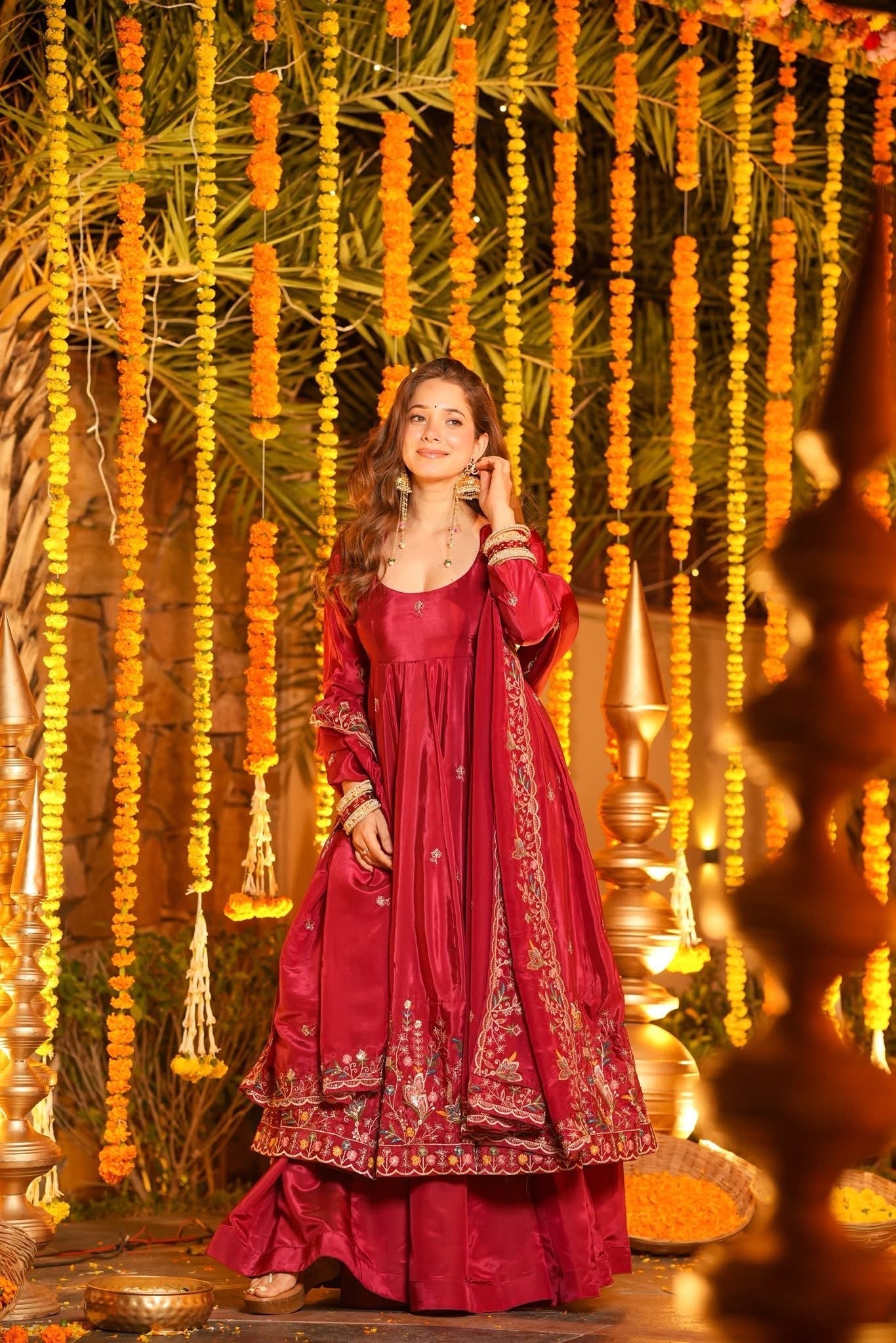TRENDING ANARKALI SUIT SET