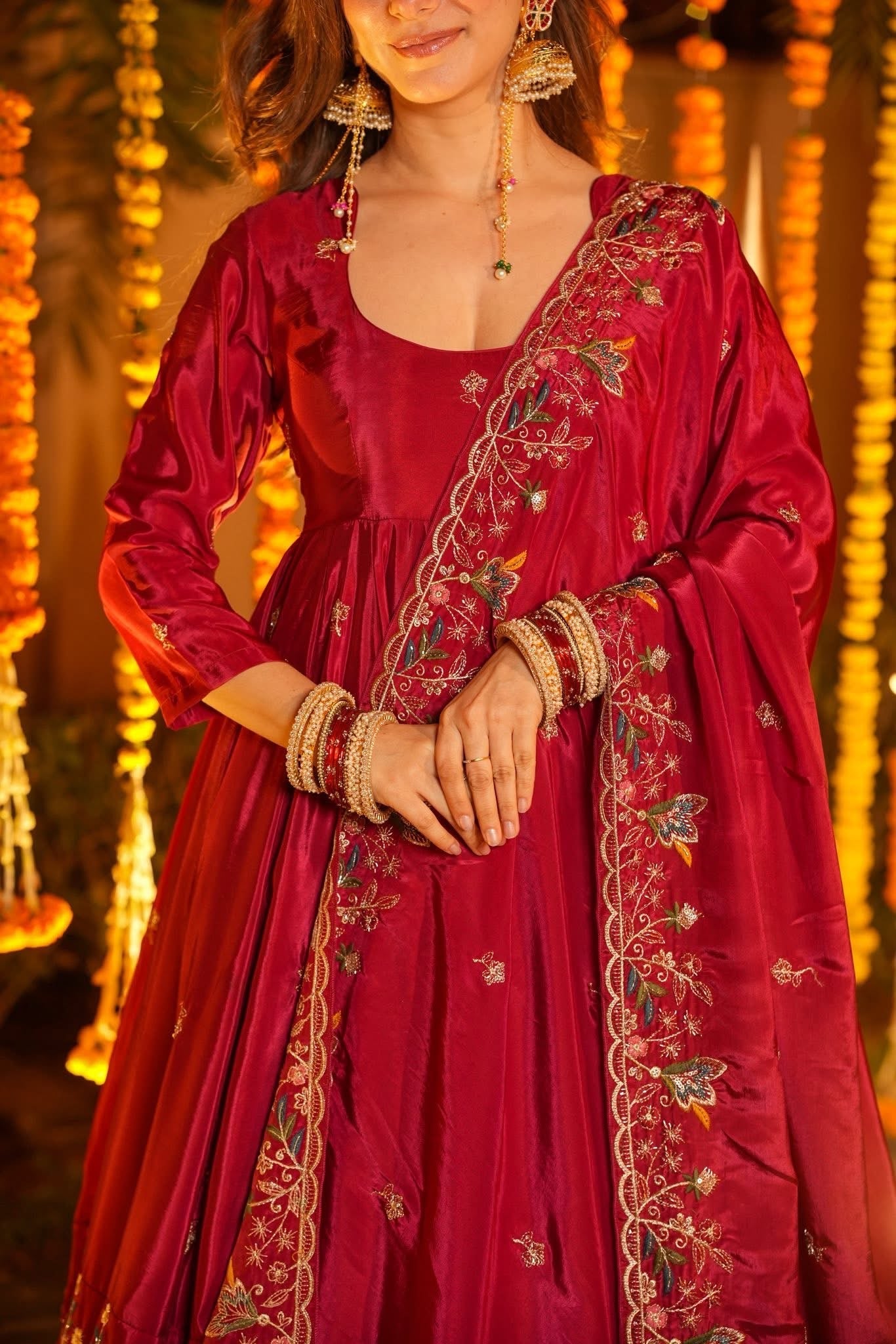 TRENDING ANARKALI SUIT SET