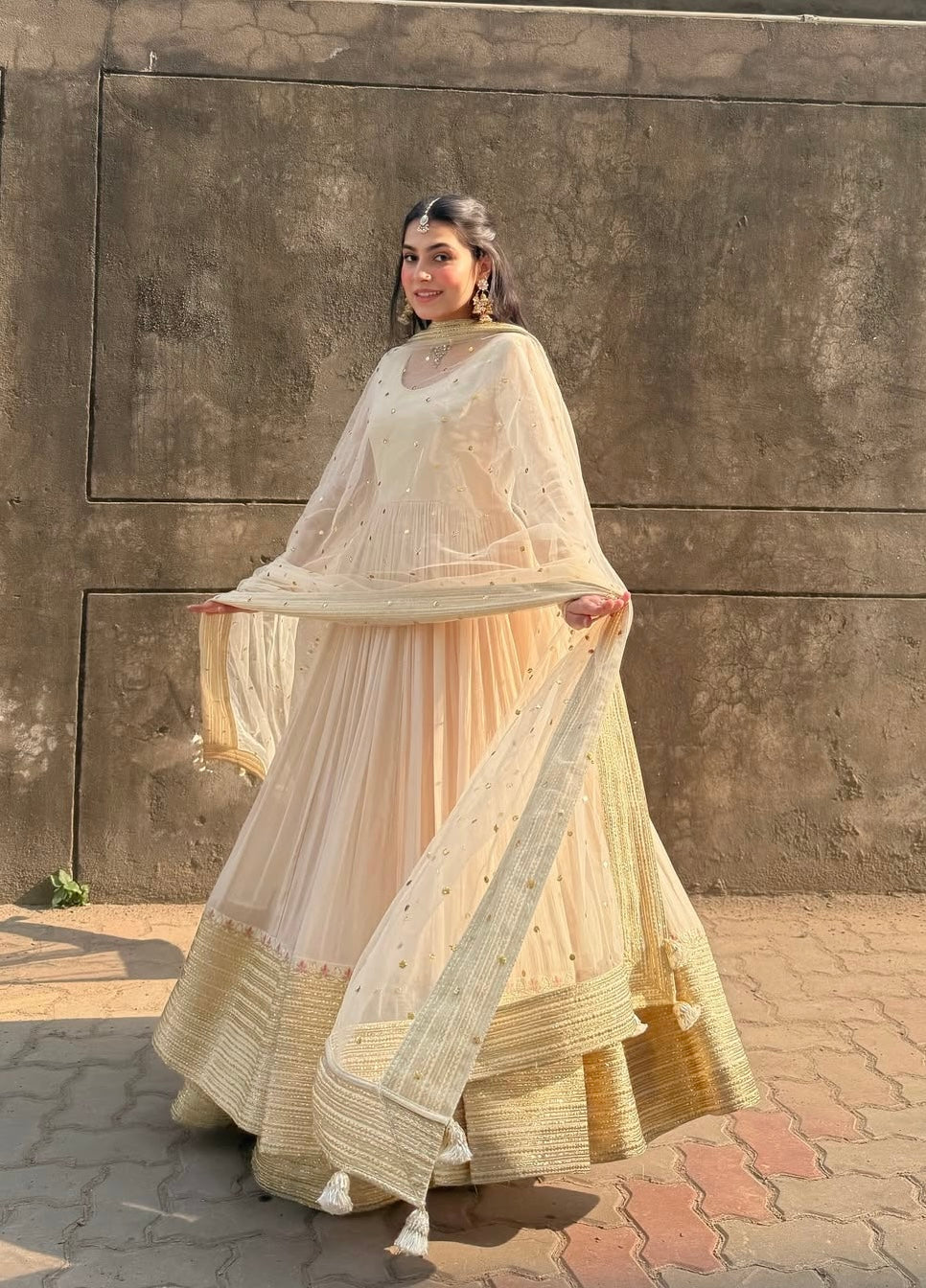 Premium Anarkali  Suit Set