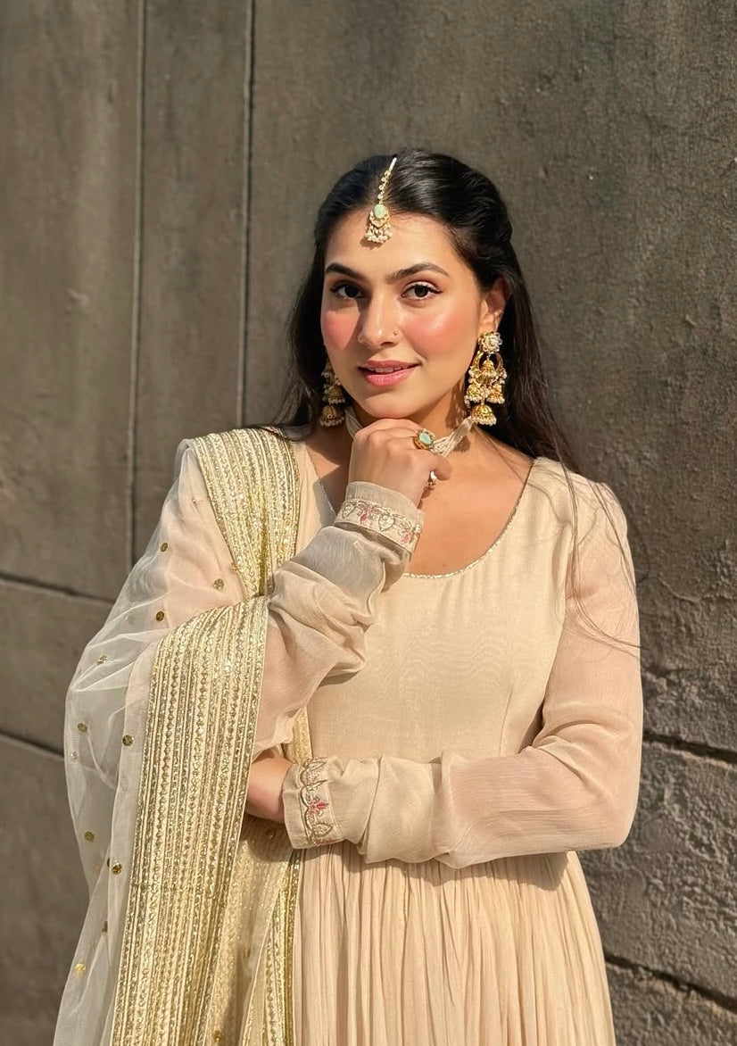 Premium Anarkali  Suit Set