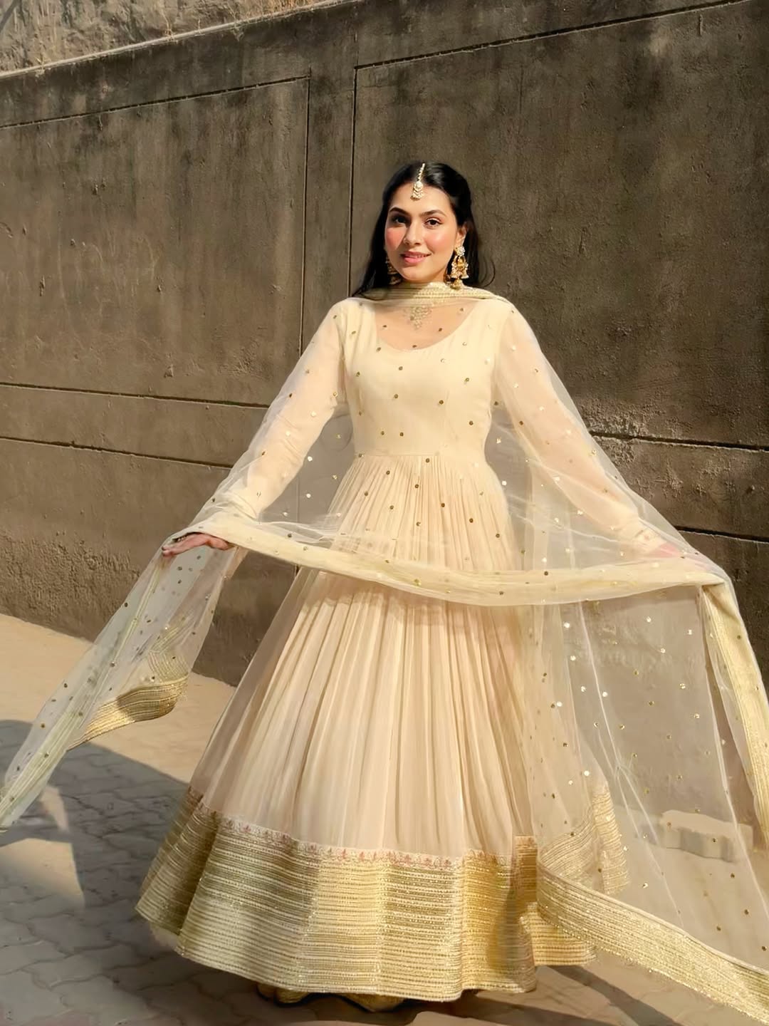 Premium Anarkali  Suit Set