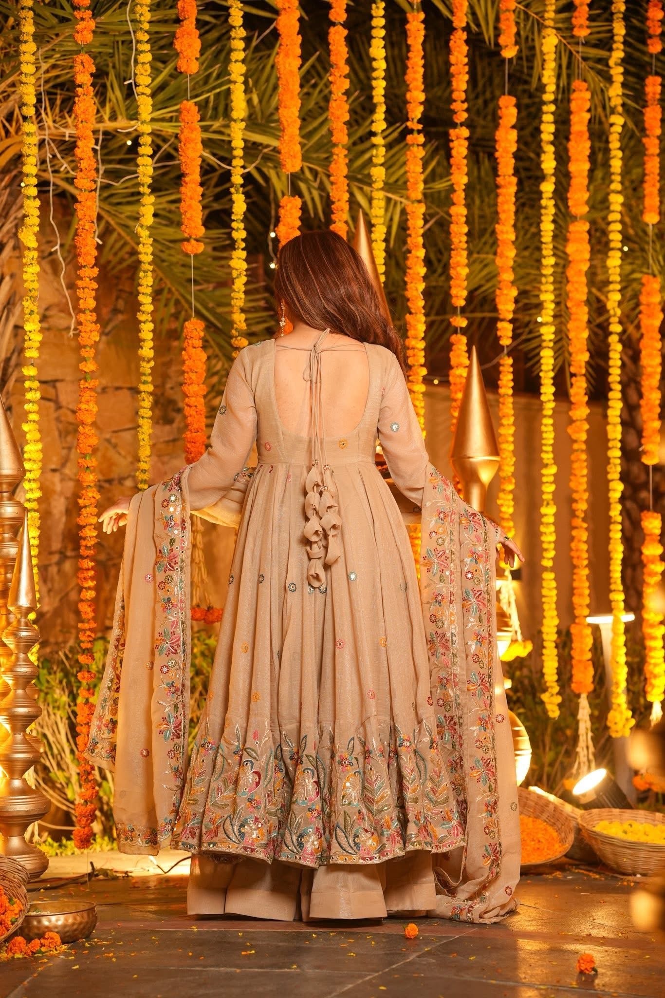 PREMIUM READYMADE ANARKALI SUIT SET