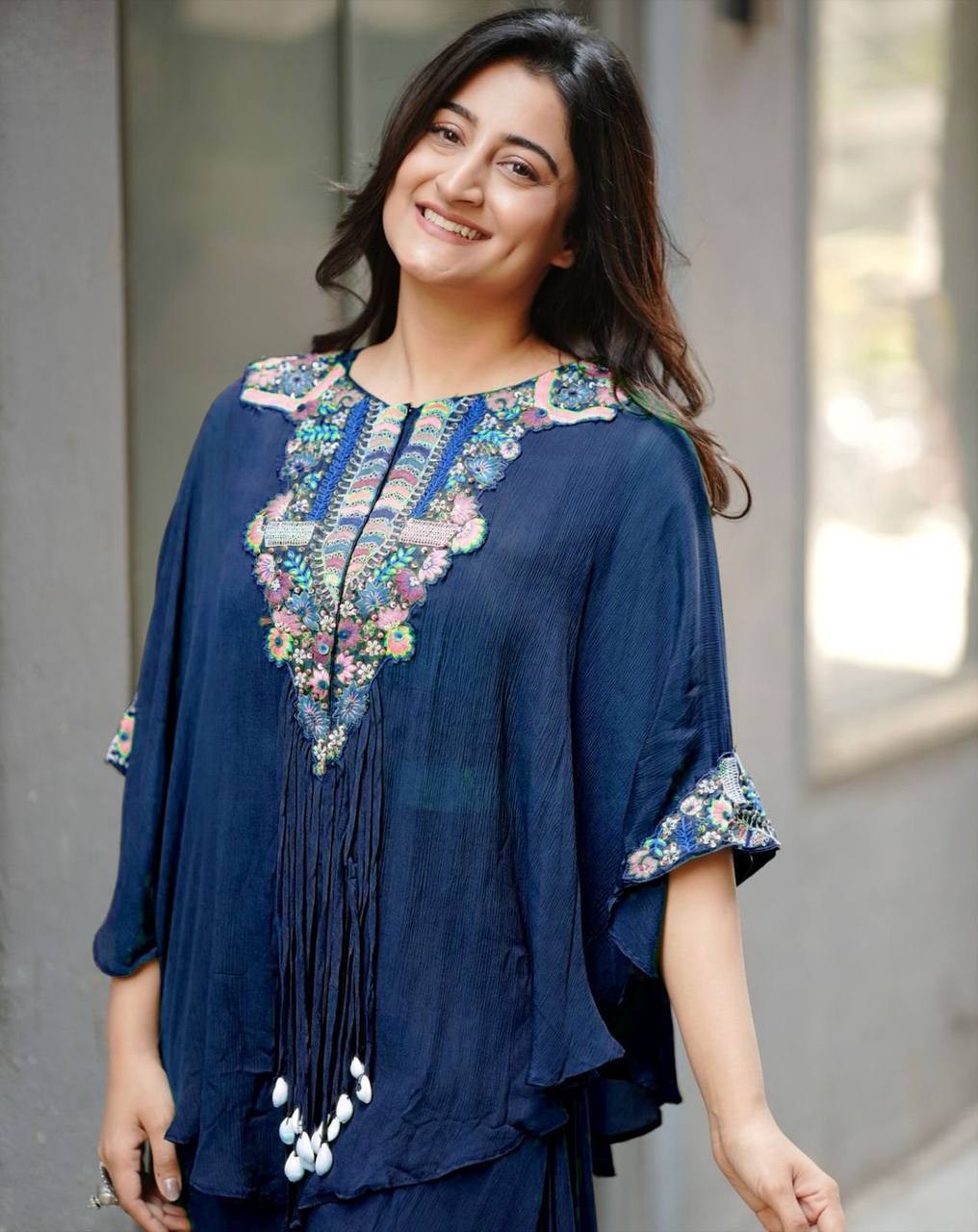 Fancy Outfit for Women in Pink Blouse Palazzo With Koti Western Look Outfit