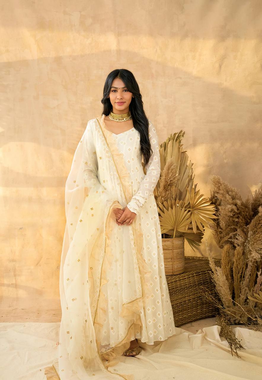 PREMIUM READYMADE ANARKALI SUIT SET