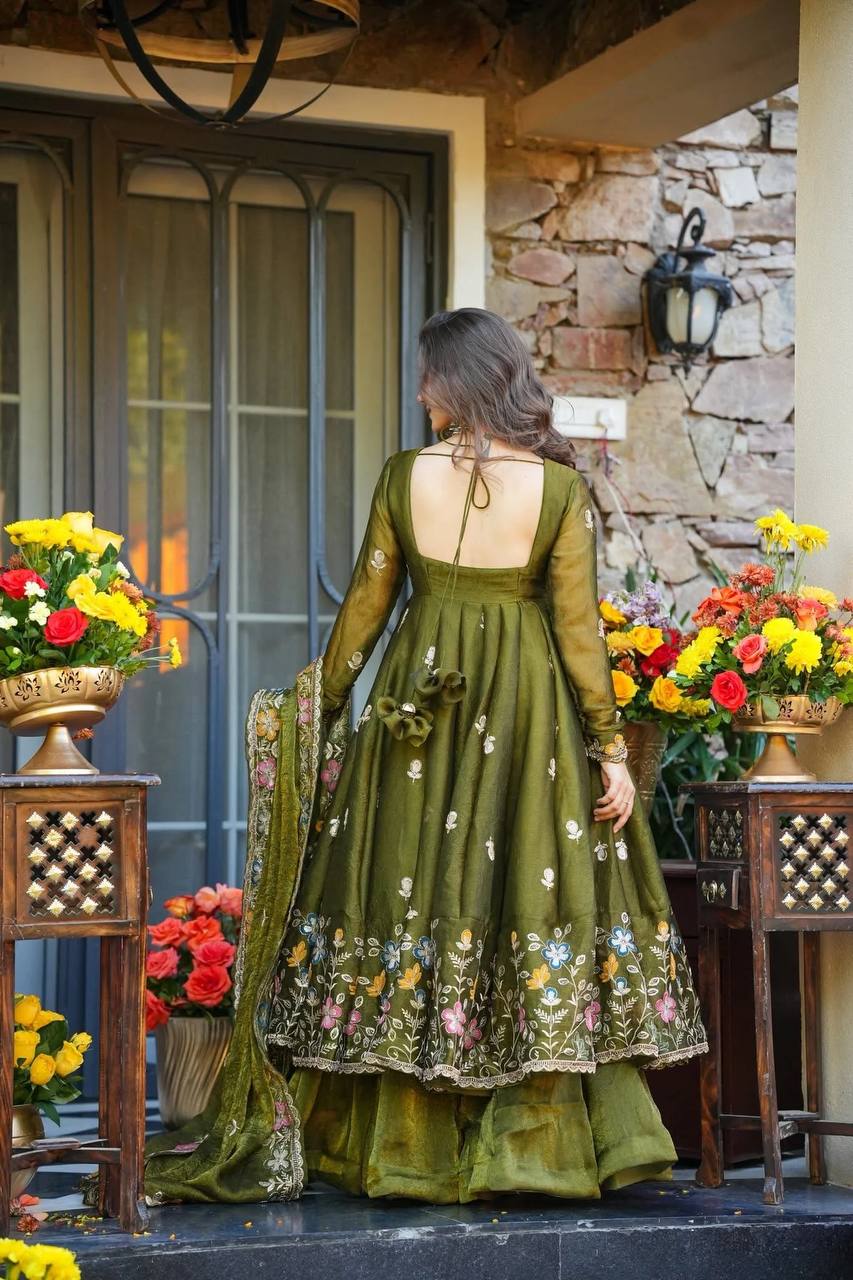 PREMIUM READYMADE ANARKALI SUIT SET