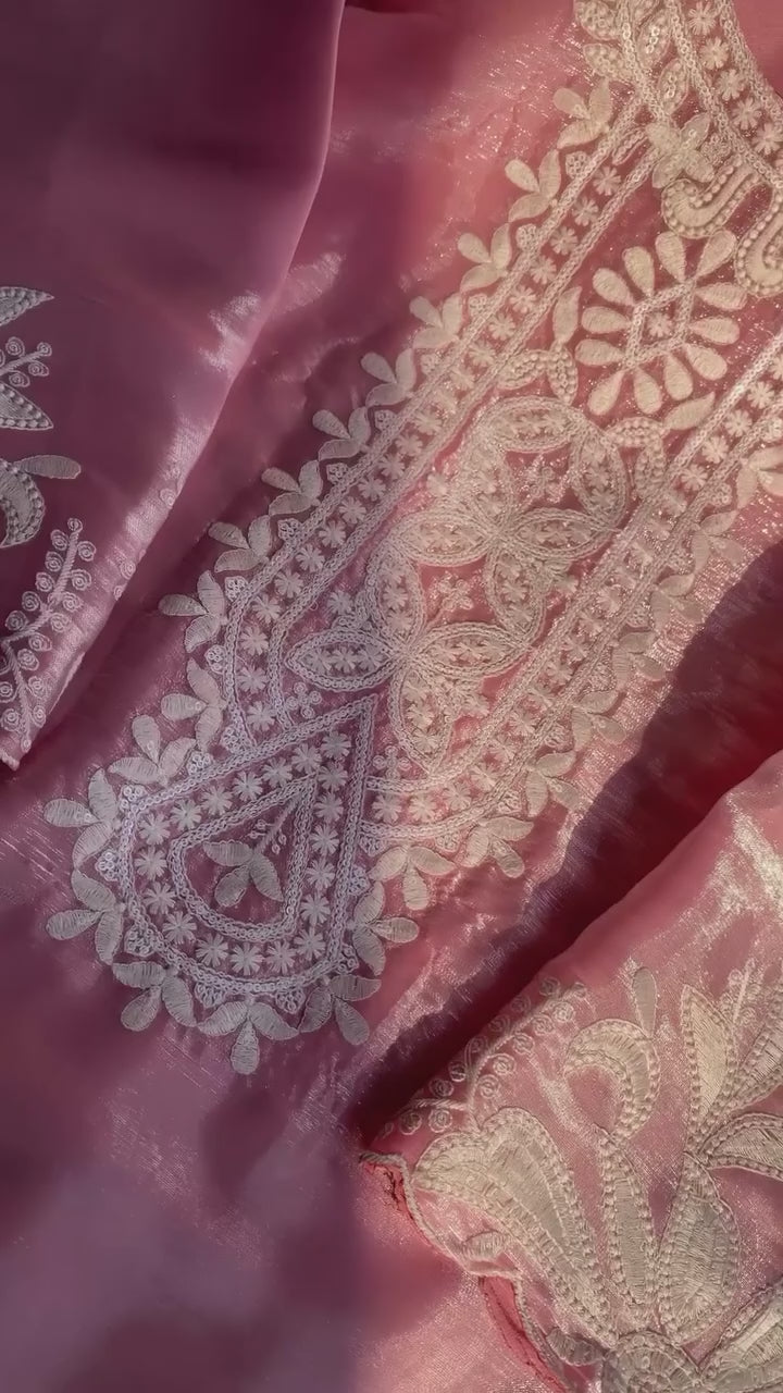 Elegance Embroidered Kurta Set with Dupatta
