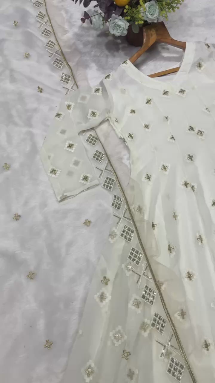 PREMIUM READYMADE ANARKALI SUIT SET