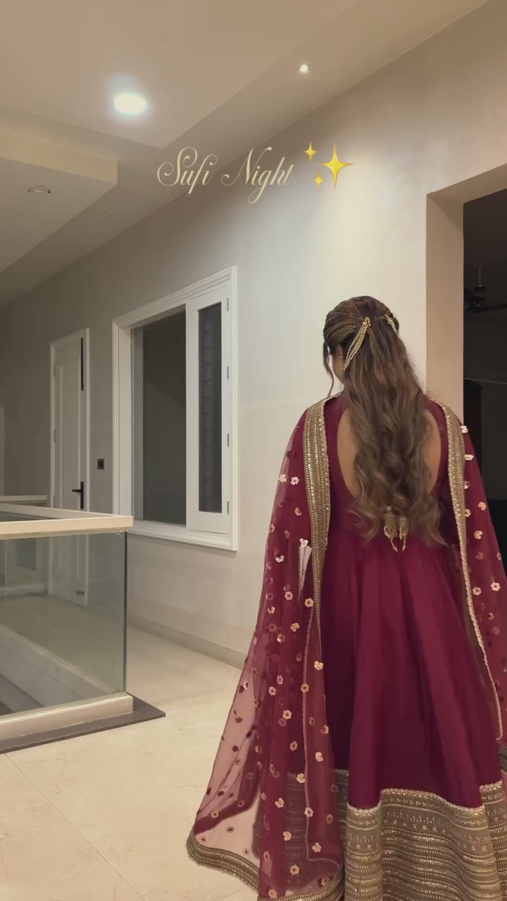 PREMIUM READYMADE ANARKALI SUIT SET